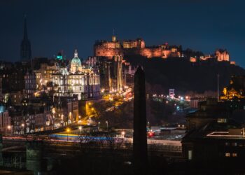 Auld Lang Syne am Edinburgh Castle Ein einzigartiges Silvester in Schottland